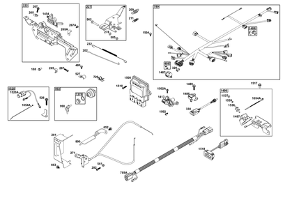 Part Location Diagram of 847408 Briggs and Stratton Harness-Wiring